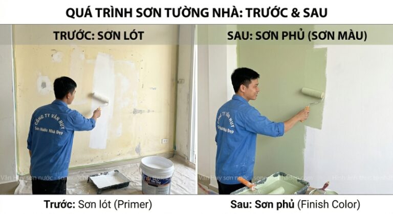 sơn lót là gì có cần sơn lót không