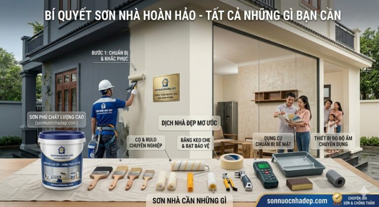 Sơn Nhà Cần Những Gì